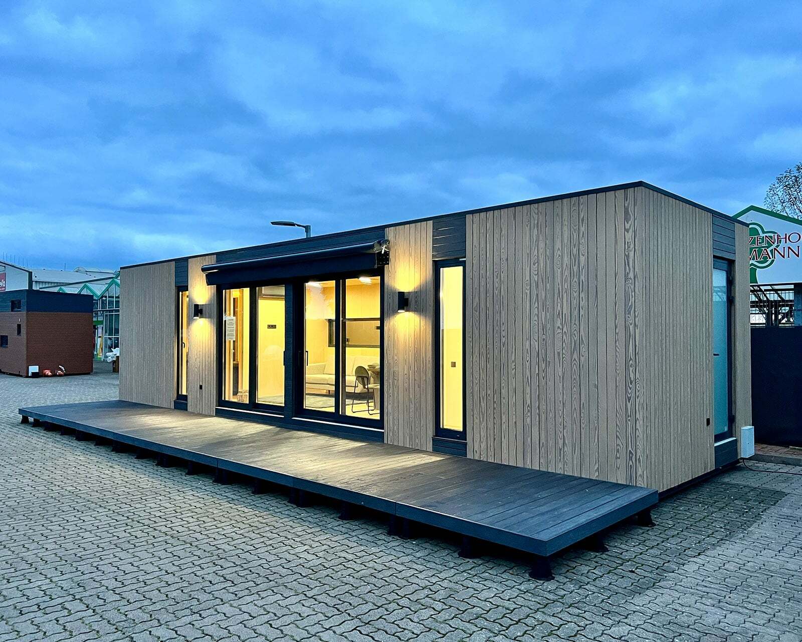 Tiny House - Mini-maison modulaire - Maison préfabriquée - 40 m² - Économe en énergie - Panneau SIP