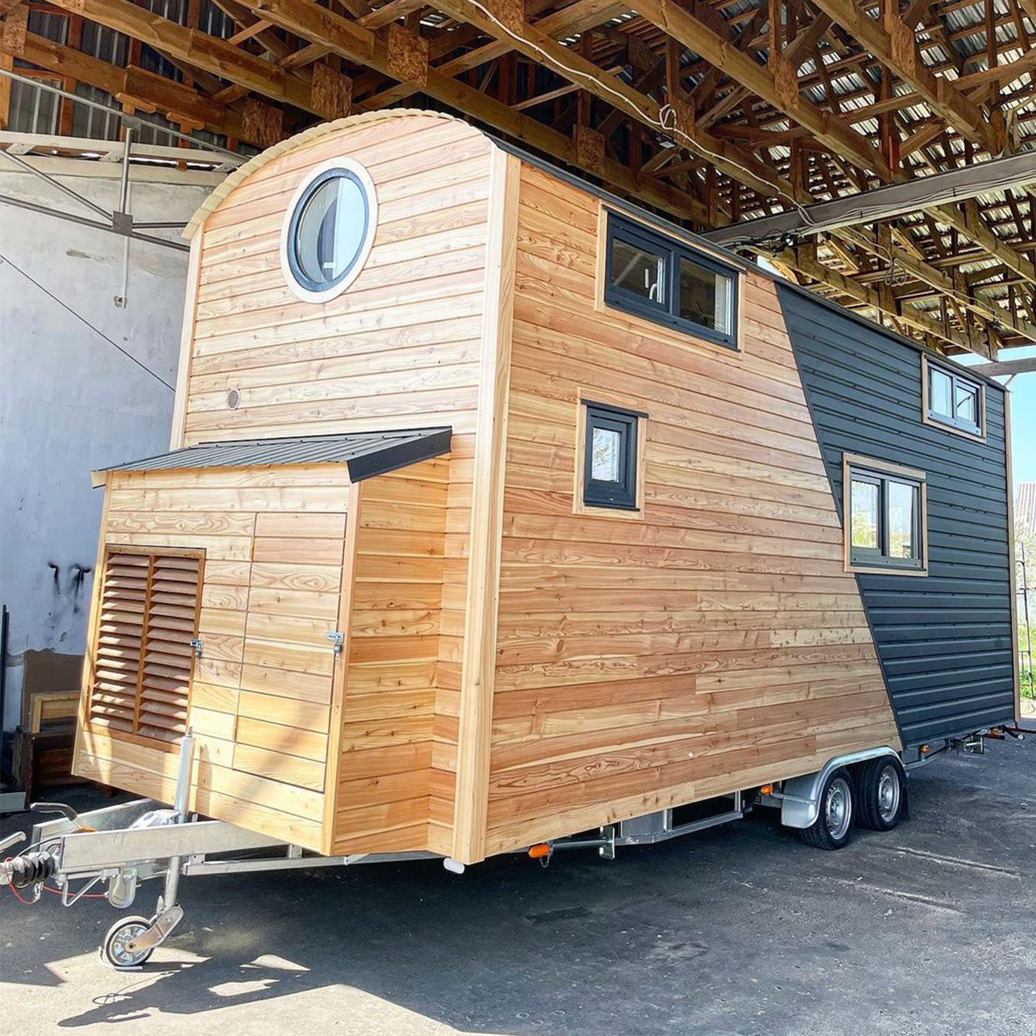 Tiny House, petite maison, chalet bois 25m2 - Modèle Eco Life