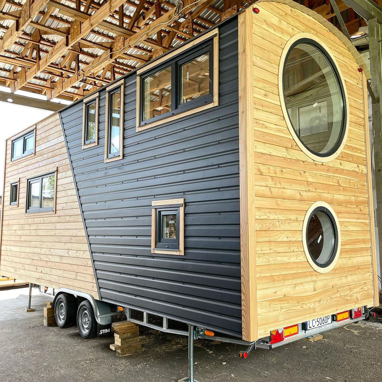Tiny House, petite maison, chalet bois 25m2 - Modèle Eco Life
