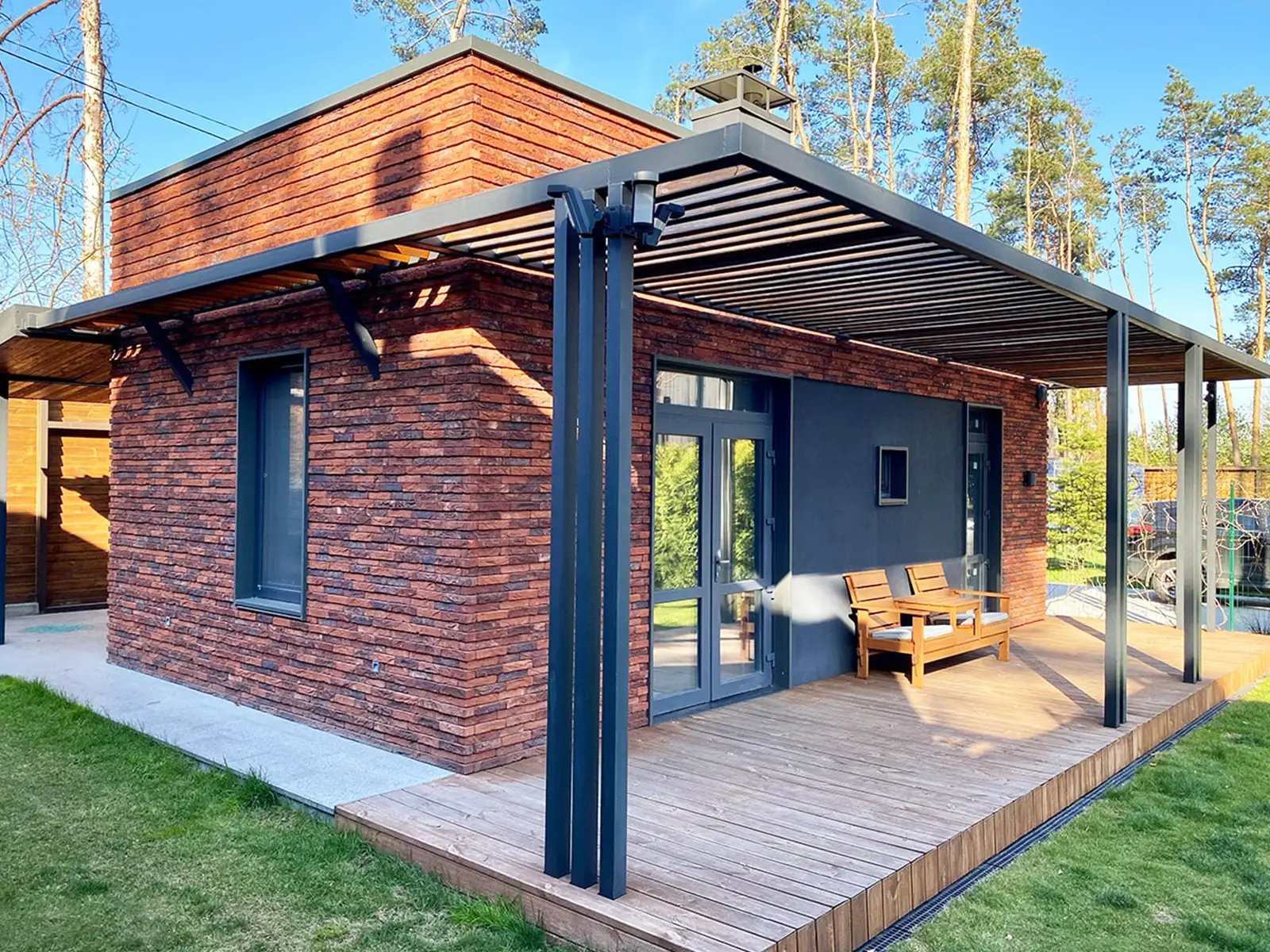 Tiny House 60 m² - maison modulaire, construction SIP, maison préfabriquée