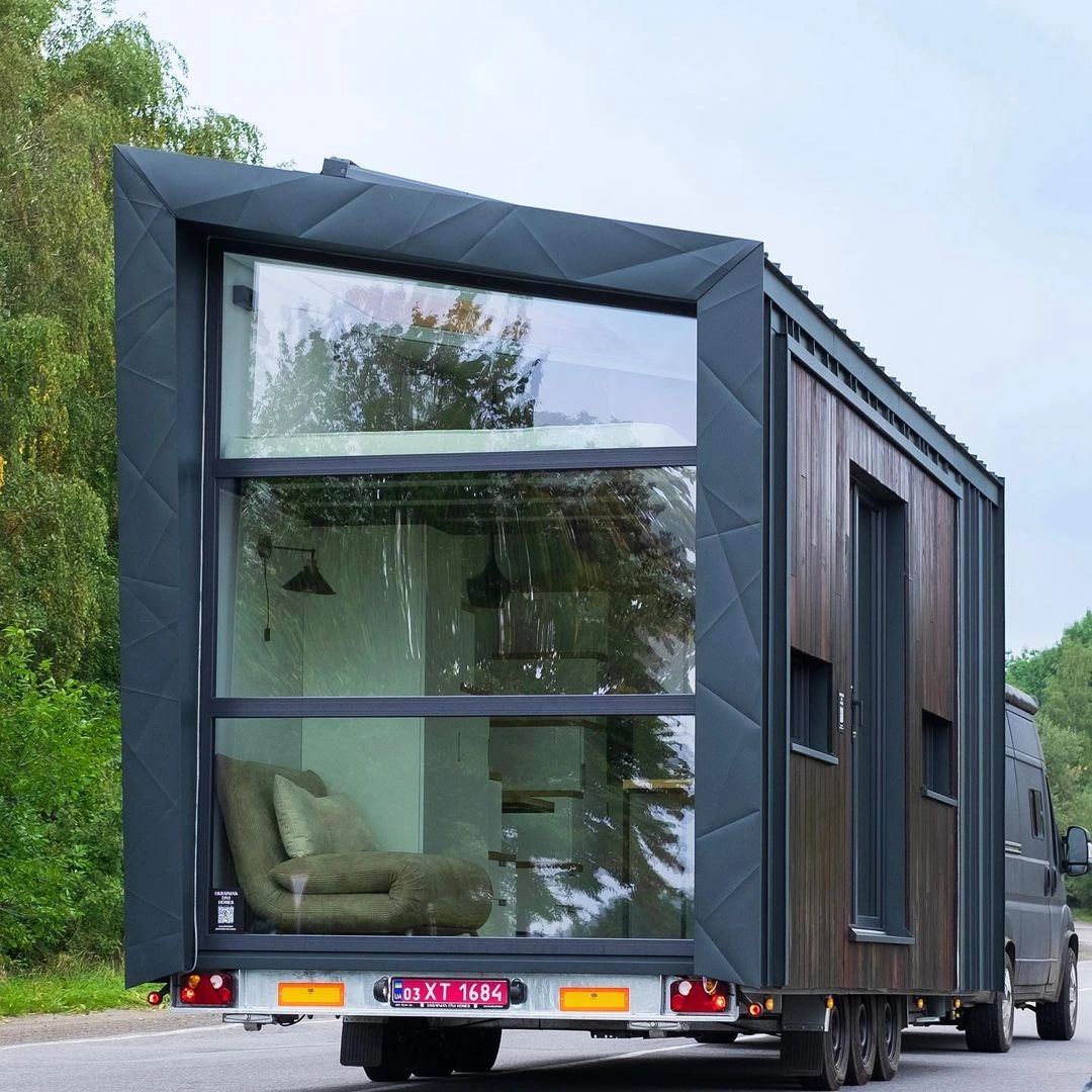 Tiny House, Maison container, Maison modulaire, Mini-maison, 16.72 m² - pour 2 personnes - Modèle 0 Tiny House, Maison container, Maison modulaire, Mini-maison, 16.72 m² - pour 2 personnes - Modèle 0