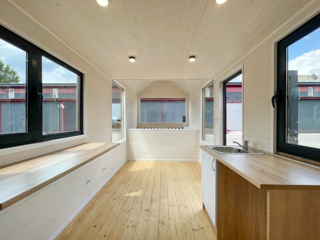 Tiny House, Maison container, Maison modulaire, Mini-maison, 24 m2 - Modèle Eco Dream