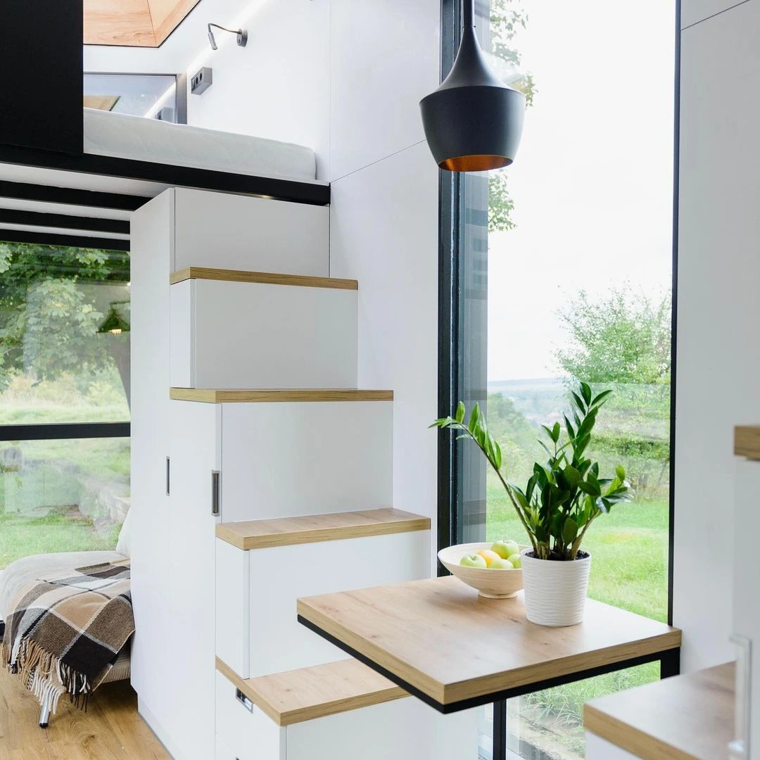 Tiny House, Maison container, Maison modulaire, Mini-maison, 16.72 m² - pour 2 personnes - Modèle 0 Tiny House, Maison container, Maison modulaire, Mini-maison, 16.72 m² - pour 2 personnes - Modèle 0